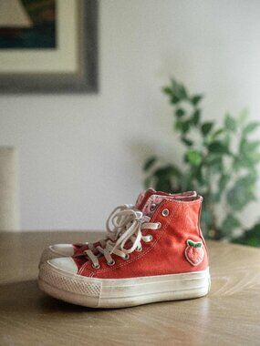 Converse Chuck Taylor All Star Lift Hi Platform Peaches Limited Edition